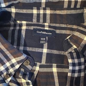 Mens XXL flannel shirt Long-sleeve very warm and well made!